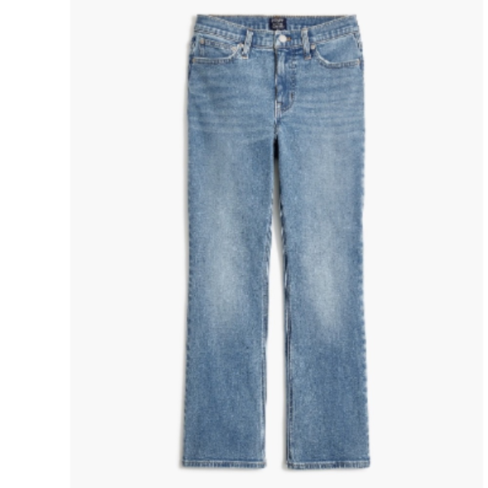 25 P J Crew Factory mid rise flare crop